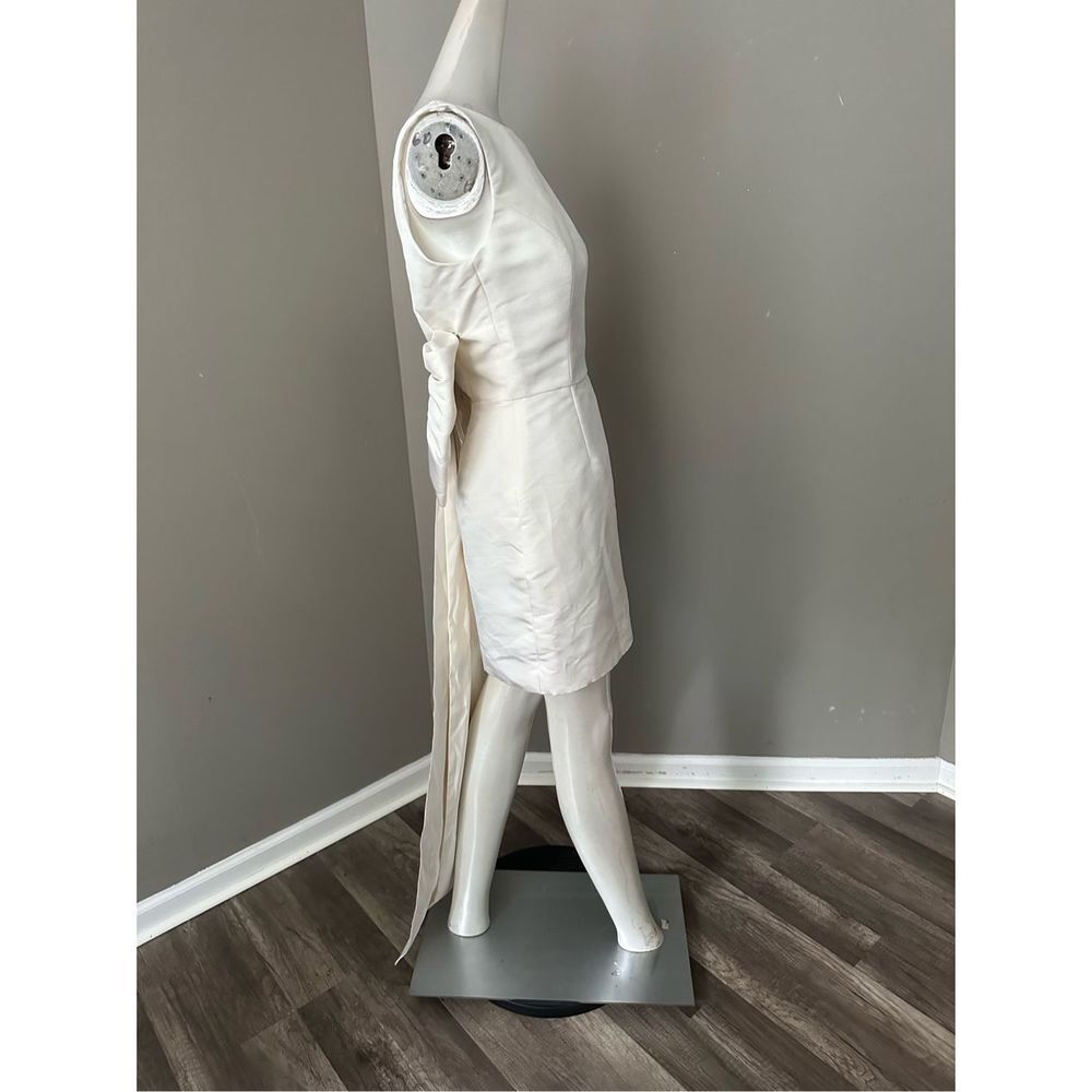 Alexia Maria Ella Silk Faille Mini Dress US 2 $1225 - Picture 6 of 11